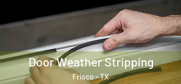  Door Weather Stripping Frisco - TX
