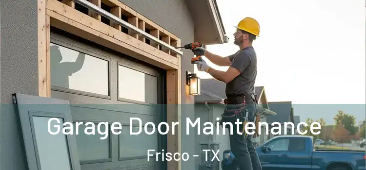  Garage Door Maintenance Frisco - TX