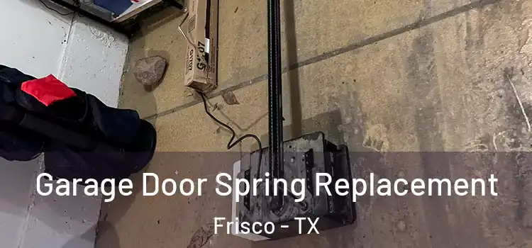  Garage Door Spring Replacement Frisco - TX